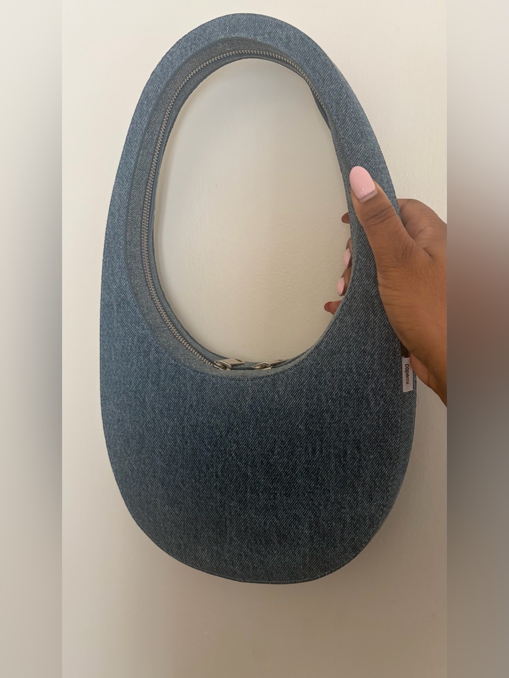 Coperni Denim Swipe Bag